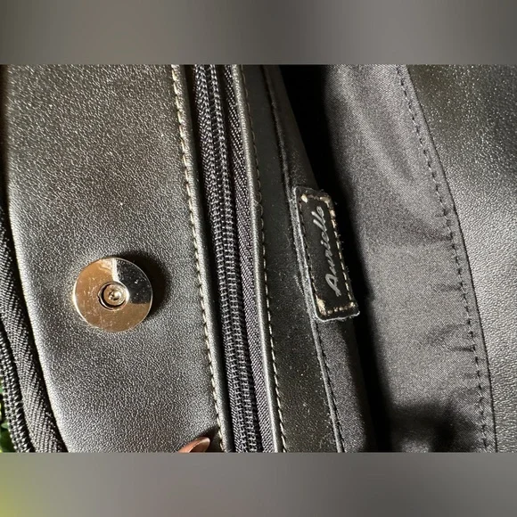 Aurielle Genuine Leather Black Mini Backpack NWT! - Picture 8 of 8
